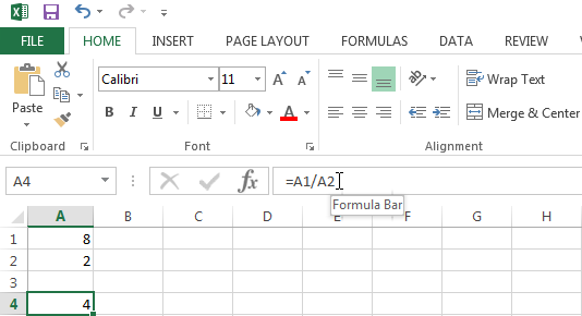 Fix the #DIV/0! Error by replacing the cell containing the zero in the function