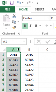 compare two columns in excel to find matches
