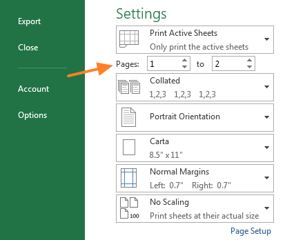 Printing in Excel - Excel Tutorial for Excel 2013